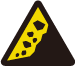崖崩れ・地滑り注意